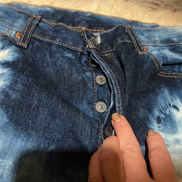 Tie dyed Levi’s 501 jeans - Picture 5 of 8